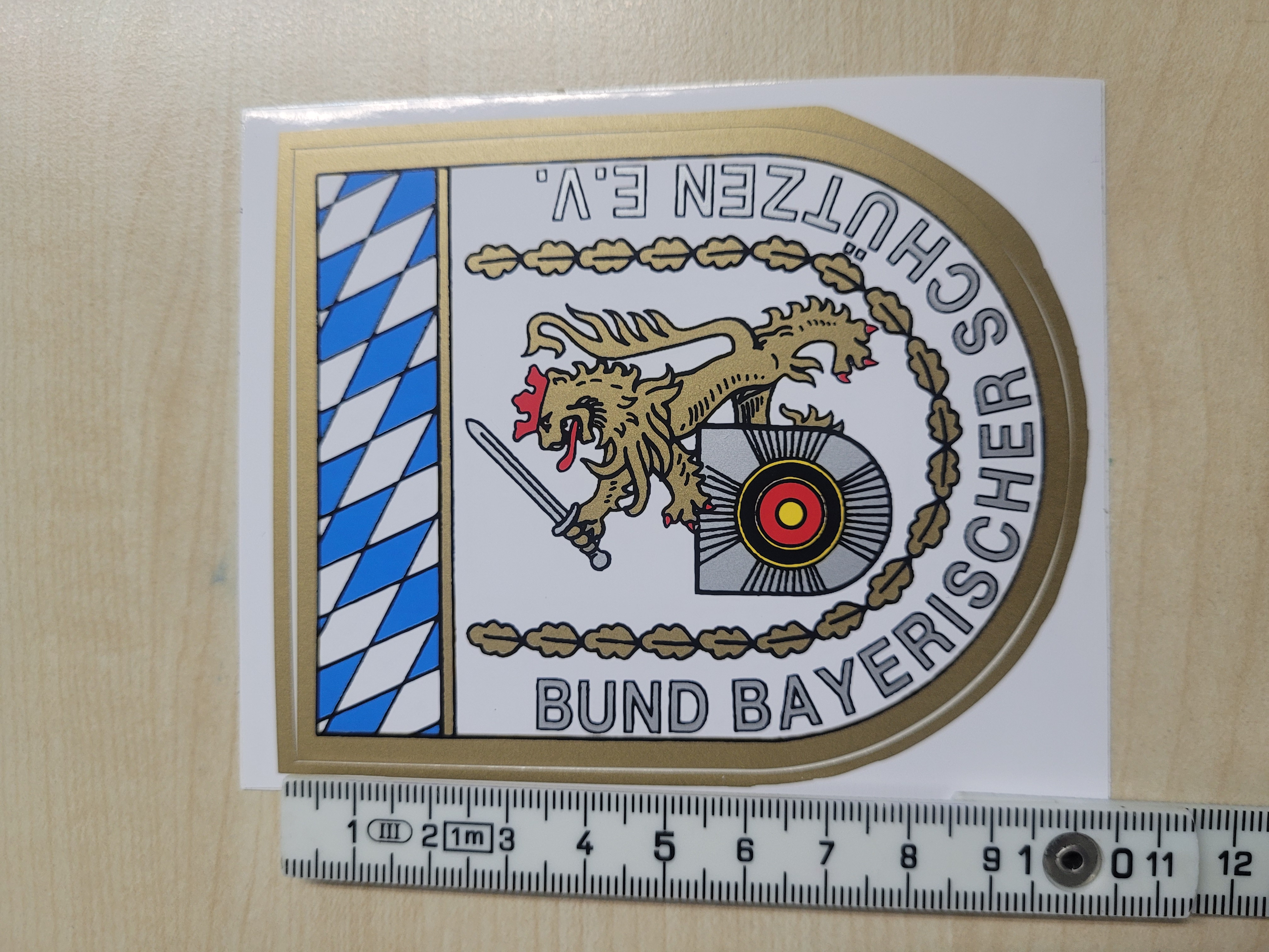 BBS-Aufkleber